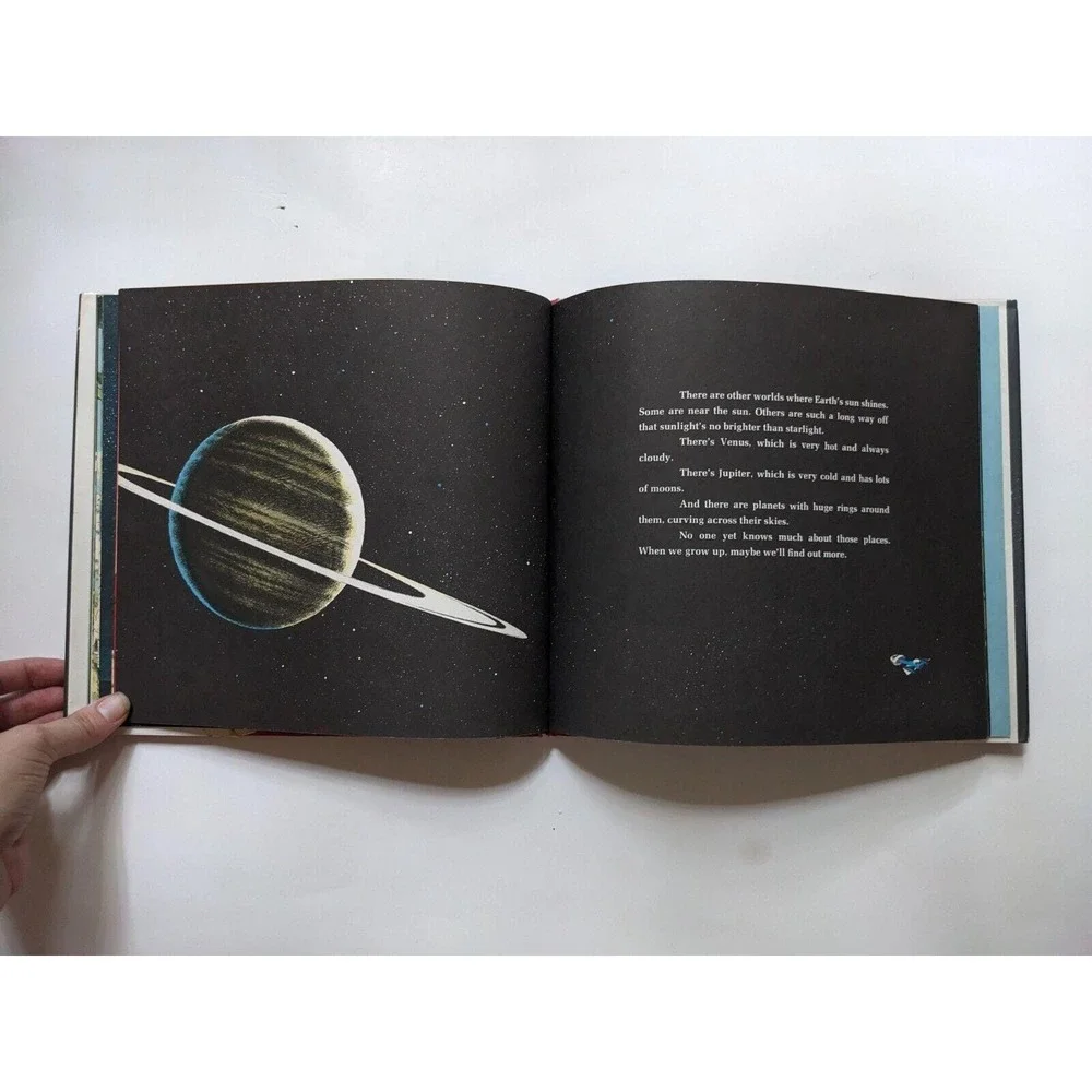 Our World Is Earth (1979) by Sylvia Engdahl‎ Vintage Children's Hardcover Book